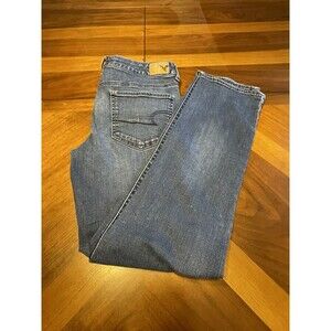 American Eagle Slim Straight Size 8 90’s Pencil Cigarette Fit Ankle Crop